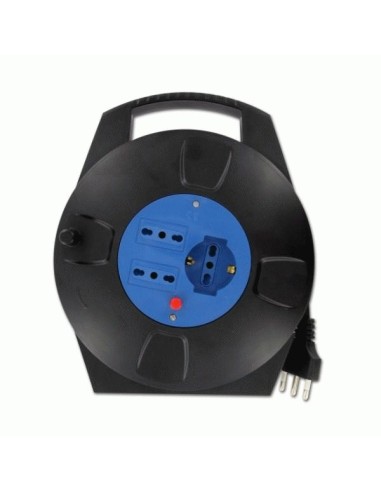 Nilox AVVOLGICAVO 10 METRI BIP SCHUKO unità di distribuzione dell'energia (PDU) Nero