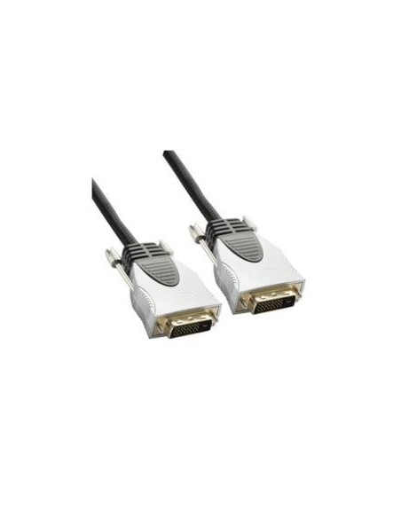 Nilox DVI-D 2.0m cavo DVI 2 m Nero