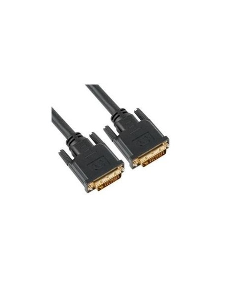 Nilox DVI-D 5.0m cavo DVI 5 m Nero