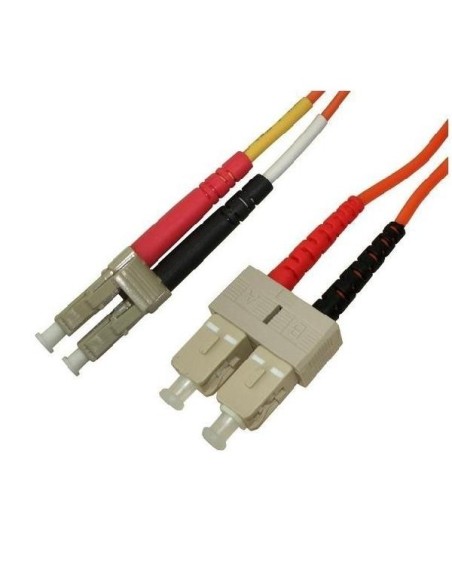 Nilox 07NXDF03SC201 cavo InfiniBand e in fibra ottica 3 m LC SC Rosso