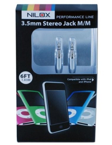 Nilox 07NXIP0000201 cavo audio 1,83 m 3.5mm Bianco