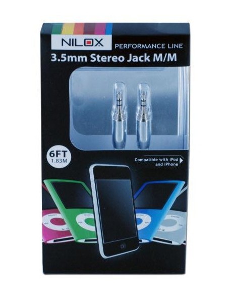 Nilox 07NXIP0000201 cavo audio 1,83 m 3.5mm Bianco