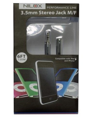 Nilox 07NXIP0000202 cavo audio 1,83 m 3.5mm Bianco