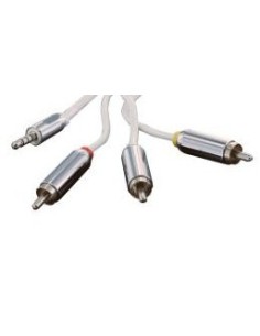 Nilox 07NXIP0000203 cavo audio 1,83 m RCA + 3.5mm Bianco