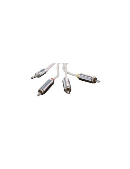 Nilox 07NXIP0000203 cavo audio 1,83 m RCA + 3.5mm Bianco