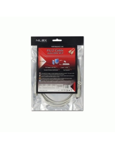 Nilox 07NXPS02MF201 cavo PS 2 2 m