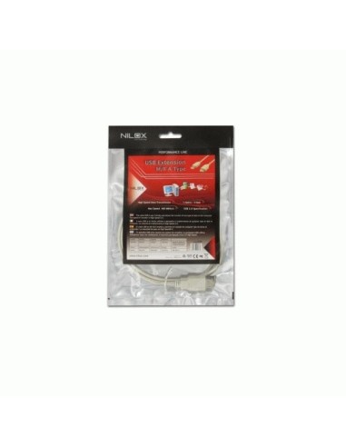 Nilox 07NXPU020A201 cavo USB 2 m USB A Bianco