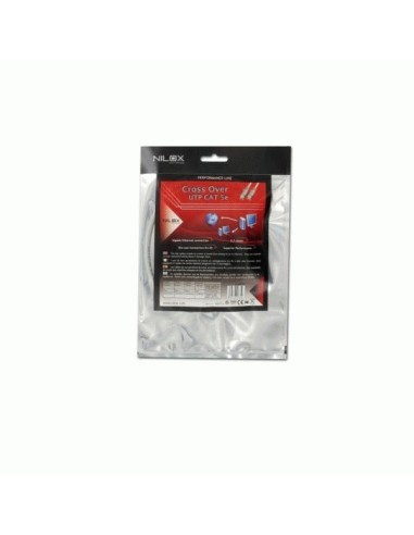Nilox 07NXRX03U5201 cavo di rete Grigio 3 m
