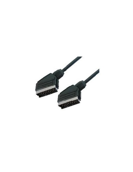 Nilox Scart 1m M M 21pin Cavo SCART SCART (21-pin) Nero
