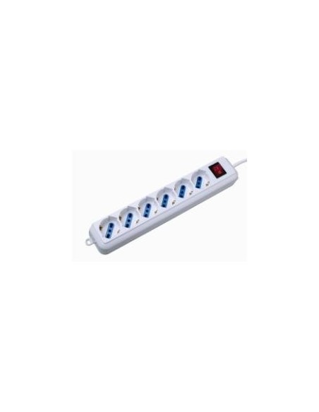 Nilox 07NXSM6PIN001 unità di distribuzione dell'energia (PDU) Bianco