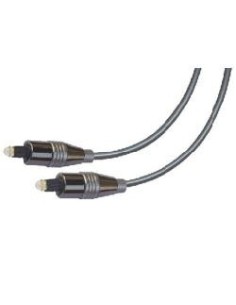 Nilox Toslink 1m M M SPDIF OD 6.0mm cavo audio Nero
