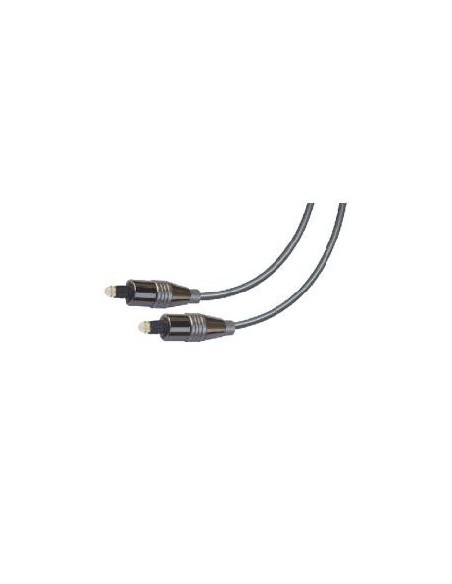 Nilox Toslink 1m M M SPDIF OD 6.0mm cavo audio Nero