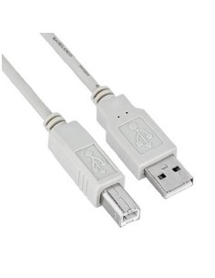 Nilox 07NXU205MA201 cavo USB 5 m USB A USB B Bianco