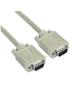 Nilox Monitor S-VGA Premium 2.0m cavo VGA 2 m VGA (D-Sub) Grigio