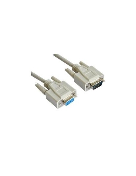 Nilox Monitor VGA M F 5.0m cavo VGA 5 m VGA (D-Sub) Grigio