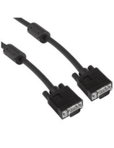 Nilox Monitor S-VGA Premium 5.0m cavo VGA 5 m VGA (D-Sub) Nero