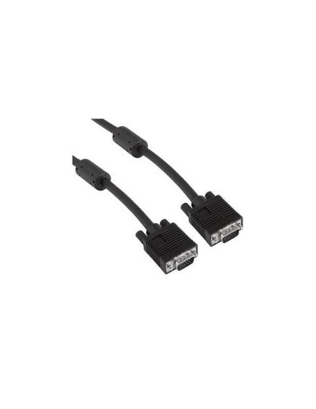 Nilox Monitor S-VGA Premium 5.0m cavo VGA 5 m VGA (D-Sub) Nero