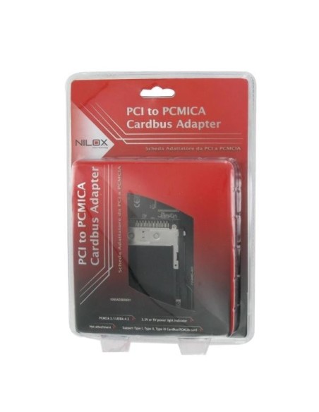 Nilox PCI to PCMCIA Cardbus Adapter scheda di interfaccia e adattatore