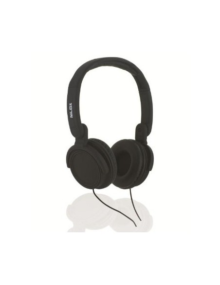 Nilox J27-HBAS Cuffie Cablato A Padiglione MUSICA Nero