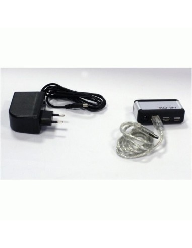 Nilox 7 x USB 2.0 480 Mbit s Grigio