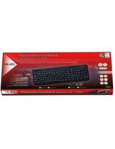 Nilox 10NXKB3526006 tastiera USB + PS 2 Nero 2