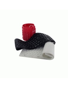 Nilox IN SILICONE ROSSA USB PS2 tastiera USB + PS 2 Rosso 2