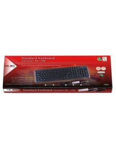 Nilox 10NXKBST26002 tastiera USB + PS 2 Bianco 2