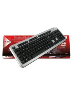 Nilox 10NXKBST26003 tastiera USB + PS 2 2