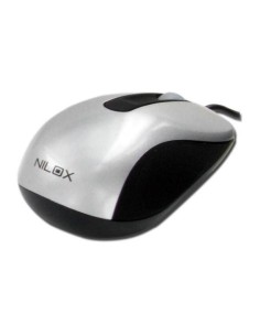 Nilox 10NXMM0812004 mouse USB tipo A Ottico 1000 DPI