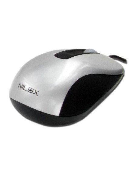 Nilox 10NXMM0812004 mouse USB tipo A Ottico 1000 DPI
