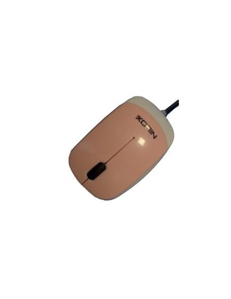 Nilox 10NXMP0812002 mouse USB tipo A Ottico 800 DPI