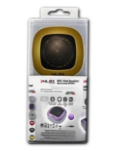 Nilox NX-SW1 Altoparlante portatile mono Giallo 2 W 2