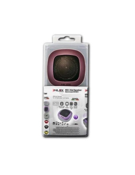 Nilox NX-SW1 Altoparlante portatile mono Rosa 2 W