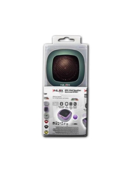 Nilox NX-SW1 Altoparlante portatile mono Verde 2 W