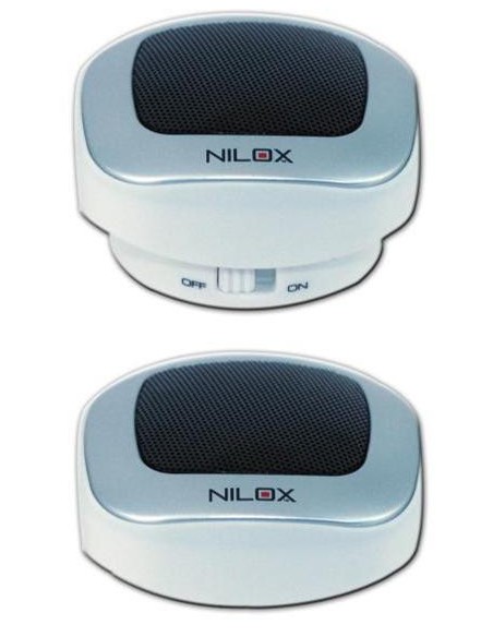 Nilox NX-SW1 Altoparlante portatile mono Argento 2 W