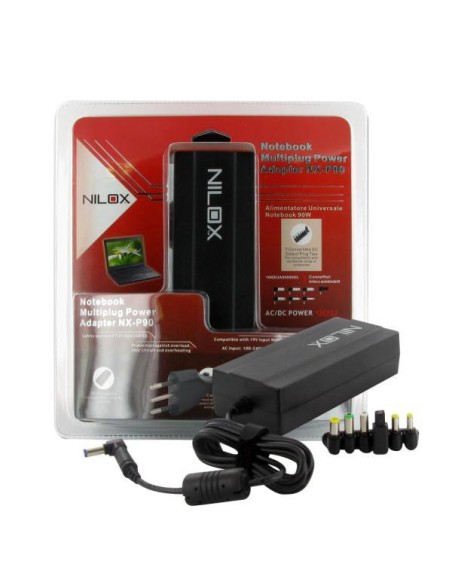 Nilox ALIMENTATORE UNIV NBOOK SLIM