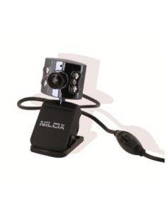 Nilox 10NXWC03IR001 webcam 640 x 480 Pixel USB 2.0 Nero