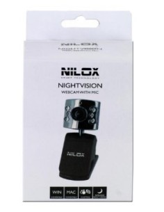 Nilox 10NXWC03IR001 webcam 640 x 480 Pixel USB 2.0 Nero 2