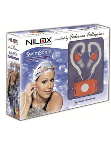 Nilox 13NXM3SU02002 lettore e registratore MP3 MP4 4 GB Arancione