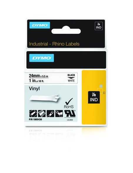 Dymo NASTRO 24MMX 5 5M VINILE NE BI D1 RHINOPRO 1805430 0071701059864 MATERIALE DI CONSUMO