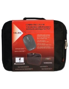 Nilox 14NXBM0200002 borsa per laptop 39,6 cm (15.6") Valigetta ventiquattrore Nero
