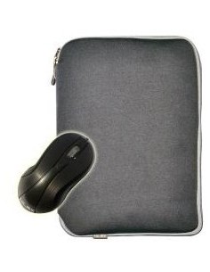 Nilox 14NXBM06D1003 borsa per laptop 25,6 cm (10.1") Custodia a tasca Grigio
