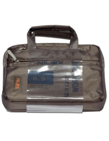 Nilox 14NXBO0289001 borsa per laptop 22,6 cm (8.9") Custodia a tasca Marrone