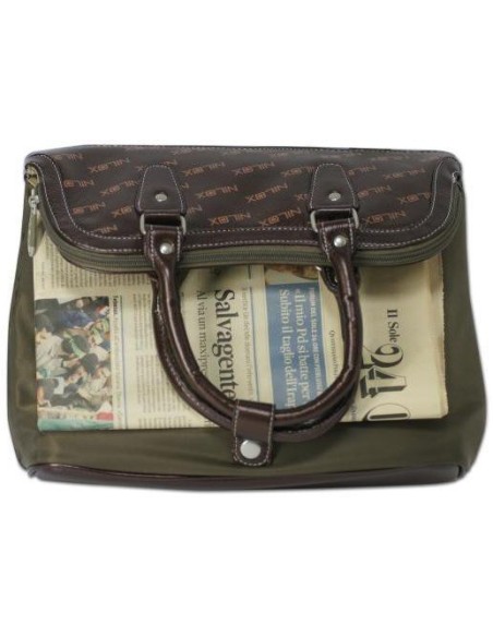 Nilox 14NXBO02Q4001 borsa per laptop 25,4 cm (10") Ventriquattore da donna Marrone