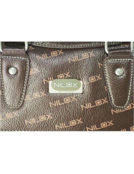 Nilox 14NXBO02Q4001 borsa per laptop 25,4 cm (10") Ventriquattore da donna Marrone