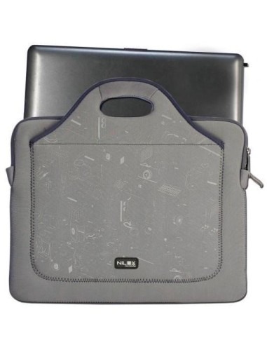 Nilox 14NXBO02QS003 borsa per laptop 39,6 cm (15.6") Valigetta ventiquattrore Grigio