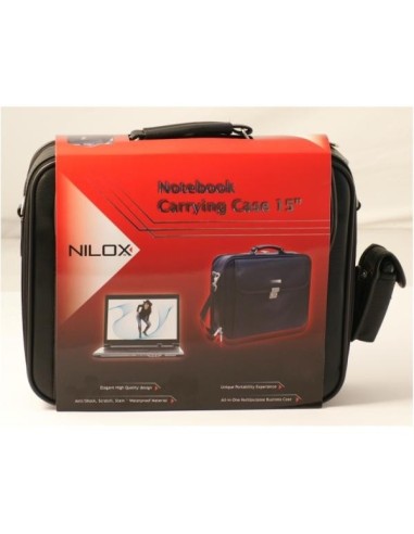 Nilox NX-BN15004k 39,1 cm (15.4") Valigetta ventiquattrore Nero