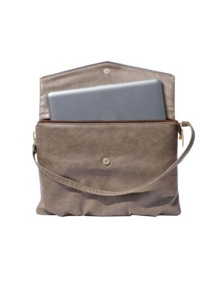 Nilox 14NXPOECQS001 borsa per laptop 39,6 cm (15.6") Ventriquattore da donna Grigio