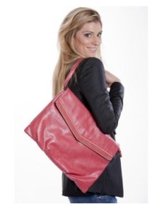 Nilox 14NXPOECQS003 borsa per laptop 39,6 cm (15.6") Ventriquattore da donna Rosso 2