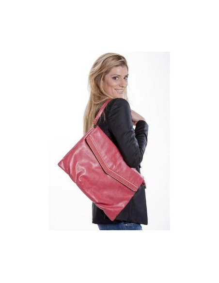 Nilox 14NXPOECQS003 borsa per laptop 39,6 cm (15.6") Ventriquattore da donna Rosso
